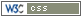 w3c CSS Compliancy Logo